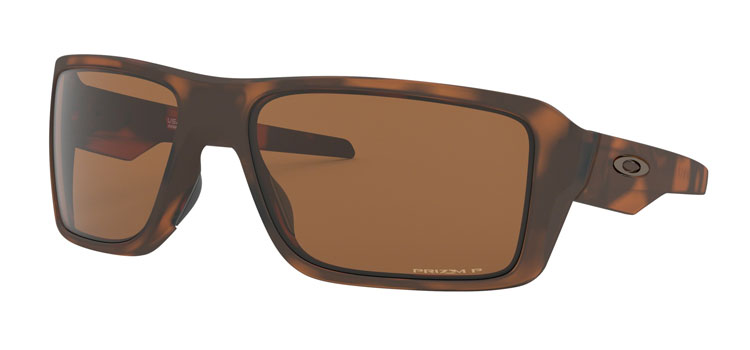 Oakley Double Edge™ Matte Tortoise Prizm Tungsten Polarized