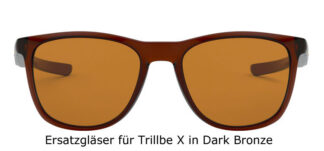 Oakley Trillbe X Replacement Lens - Dark Bronze mit Schönheitsfehler