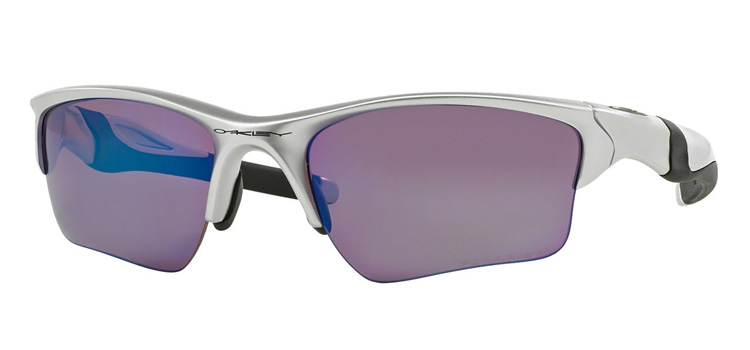 Oakley Half Jacket XL Silver G30 Iridium Polar Factory Pilots