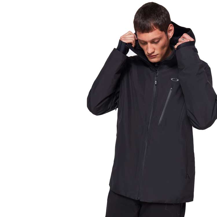 OAKLEY BUCKEYE GORETEX SHELL JACKET Blackout Factory Pilots