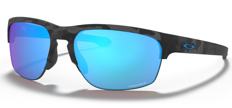 Oakley Sliver Edge Matte Black Camo / Prizm Sapphire | Factory Pilots