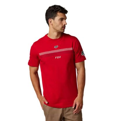 FOX PREMIUM-T-SHIRT EFEKT - Flame Red