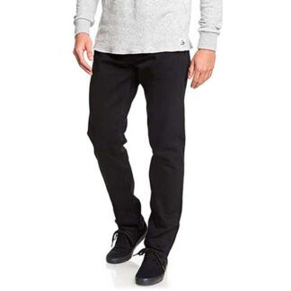 Quiksilver Modern Wave Black Black - Jeans mit Straight Fit für Männer