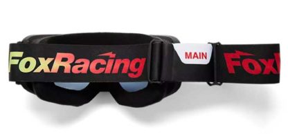 FOX BRILLE MAIN STATK SMOKE - Black/Red – Bild 3