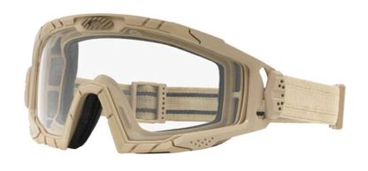 Oakley SI Ballistic Goggle 2.0 Dark Bone Array - Clear und Grey