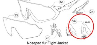Flight Jacket Ersatzgläser / Ersatzteile