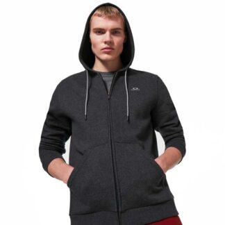 Oakley Relax Full Zip Hoodie - Dark Grey Heather