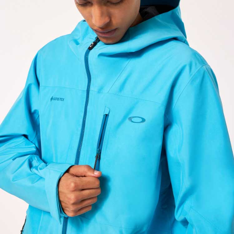 Oakley Unbound GoreTex Shell Jacket Bright Blue Factory Pilots