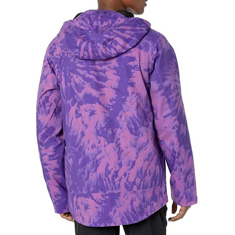 OAKLEY Tc Earth Shell Jacket – Purple Mountain TD Print | Factory