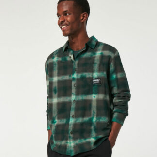 Oakley Cabin Plaid Flannel - Green Check