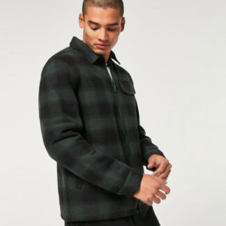 Oakley Alpine Plaid Reversible Jacket - Hunter Green