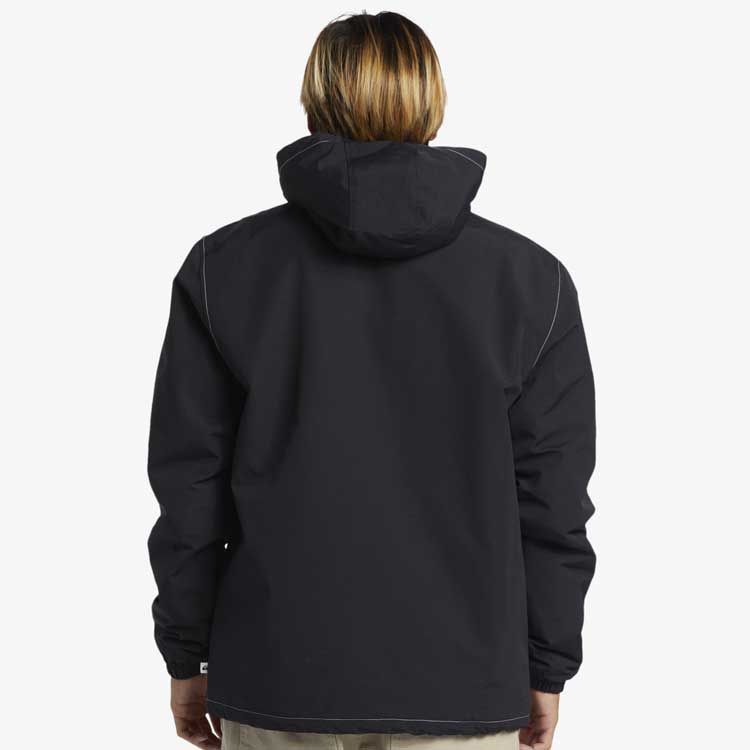Quiksilver Rain Cloud Coach-Jacke mit Kapuze - Black – Bild 3