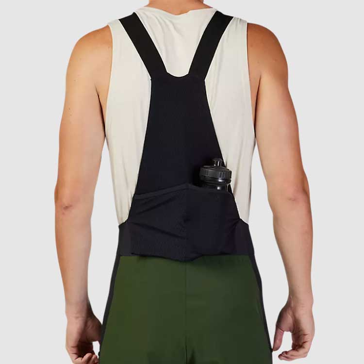 FOX Flexair Ascent Dogwood Bib Shorts - Dark Sage – Bild 2