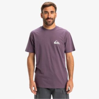 Quiksilver Ev Mini Logo - T-Shirt - Vintage Violet