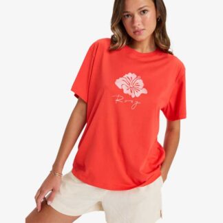 ROXY Hangloose The Sky T-Shirt - Poppy Red