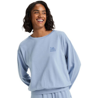 ROXY Surfing By Moonlight Sweatshirt - Blue Blizzard