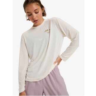ROXY Boundless Spirit 2 Technisches LS T-Shirt - whisper white