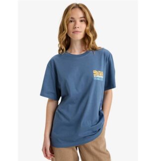 ROXY Hangloose Poster T-Shirt - Vintage Indigo