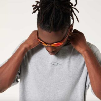 Oakley Stacked Metal Tee - New Granite Heather
