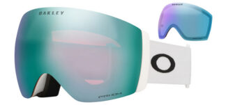 Oakley Flight Deck L Pro Matte White - Prizm Snow Sapphire Iridium + Prizm Iced Iridium