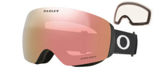 Oakley Flight Deck M Matte Black / Prizm Rose Gold Iridium + Prizm Clear
