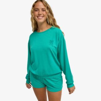 ROXY Surfing By Moonlight - Superweiches Lounge-Top - Sea Green