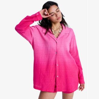 ROXY Ocean Gradient - Strand-Hemdkleid - Sangria Sunset