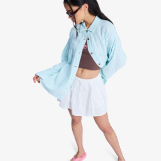 ROXY Tropical Hill - Langärmelige Bluse - coconut milk regular stripe