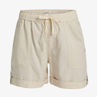 ROXY Sweetest Day - Weisse Lässige Shorts - Egret