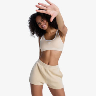 ROXY Rise and Vibe - Elastische Shorts - pebble