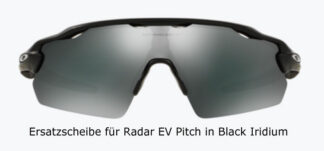 Oakley Radar EV Pitch Repl Lens - Black Iridium mi kleinem Schönheitsfehler