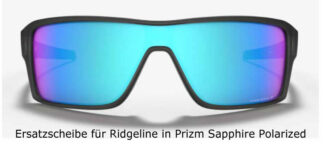 Oakley Ridgeline Replacement Lens - Prizm Sapphire Polarized mit kleinem Schönheitsfehler