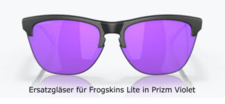 Oakley Frogskins Lite Replacement Lens - Prizm Violet mit kleinem Schönheitsfehler
