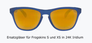 Oakley Frogskins (X)S Replacement Lens - 24K Iridium mit kleinem Schönheitsfehler