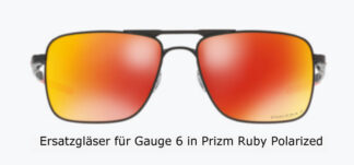 Oakley Gauge 6™ Replacement Lens - Prizm Ruby Iridium Polarized mit kleinem Schönheitsfehler