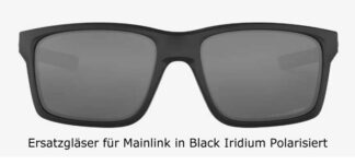Oakley Mainlink Replacement Lens - Black Iridium Polarisiert mit kleinem Schönheitsfehler