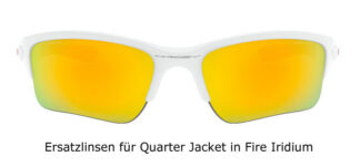 Oakley Quarter Jacket Youth Replacement Lens - Fire Iridium mit kleinem Schönheitsfehler