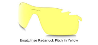 Oakley Replacement Lens Radarlock Pitch - Yellow Vented mit kleinem Schönheitsfehler