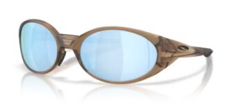 Oakley Eye Jacket Redux Matte Brown Smoke / Prizm Deep Water Polarized