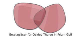 Oakley THURSO Replacement Lens - Prizm Dark Golf mit kleinem Schönheitsfehler