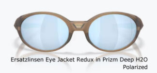 Oakley Eye Jacket Redux Ersatzlinsen - Prizm Deep Water Polarized mit kleinem Schönheitsfehler