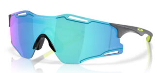 OAKLEY CYBR ZERO Matte Carbon/Uranium Ink - Prizm Sapphire
