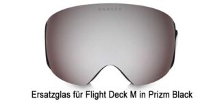 Oakley FLIGHT DECK M Repl. Lens - Prizm Snow Black mit kleinem Schönheitsfehler