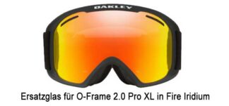 Oakley O-Frame 2.0 Pro (X)L Replacement Lens - Fire Iridium mit kleinem Schönheitsfehler